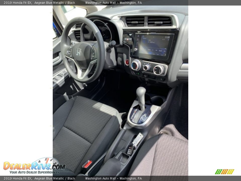 2019 Honda Fit EX Aegean Blue Metallic / Black Photo #27