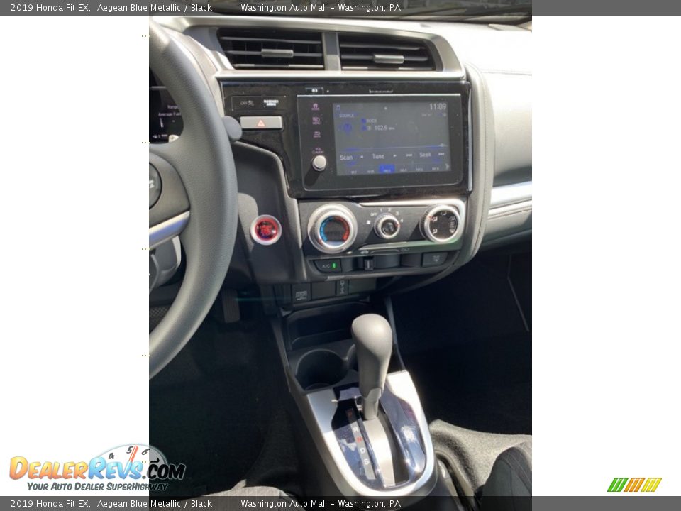 2019 Honda Fit EX Aegean Blue Metallic / Black Photo #31