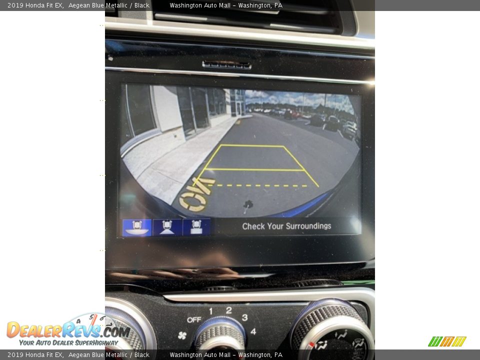2019 Honda Fit EX Aegean Blue Metallic / Black Photo #32