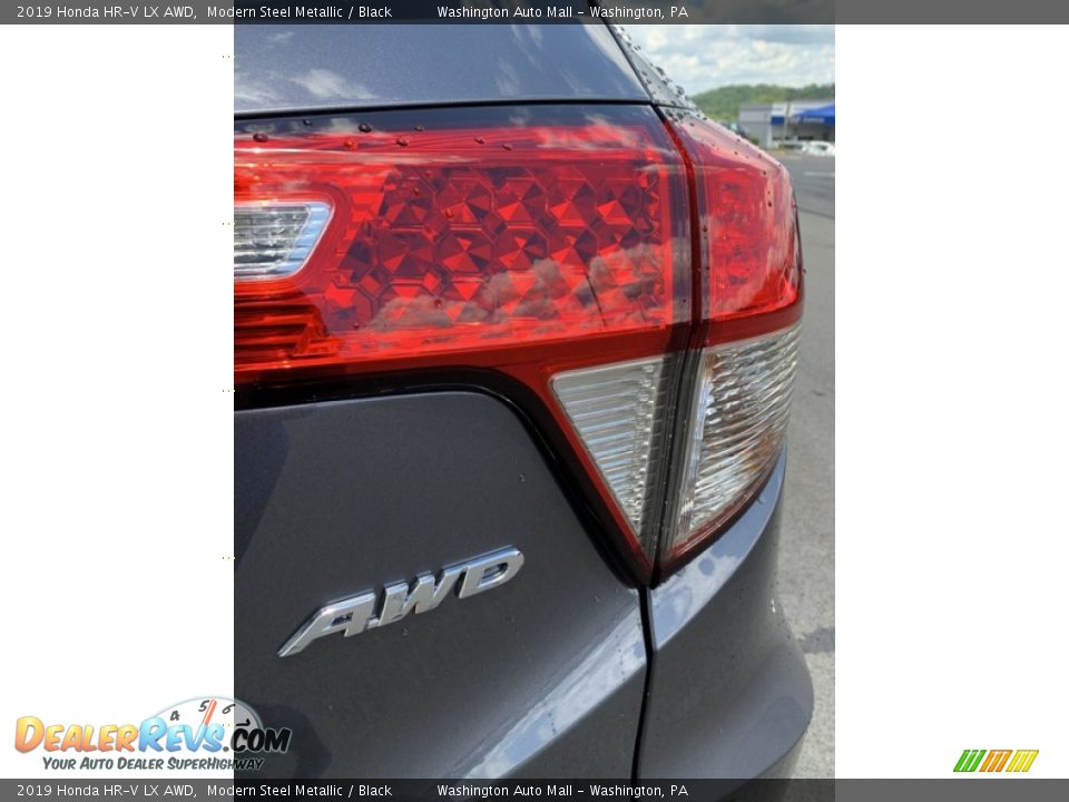 2019 Honda HR-V LX AWD Modern Steel Metallic / Black Photo #22
