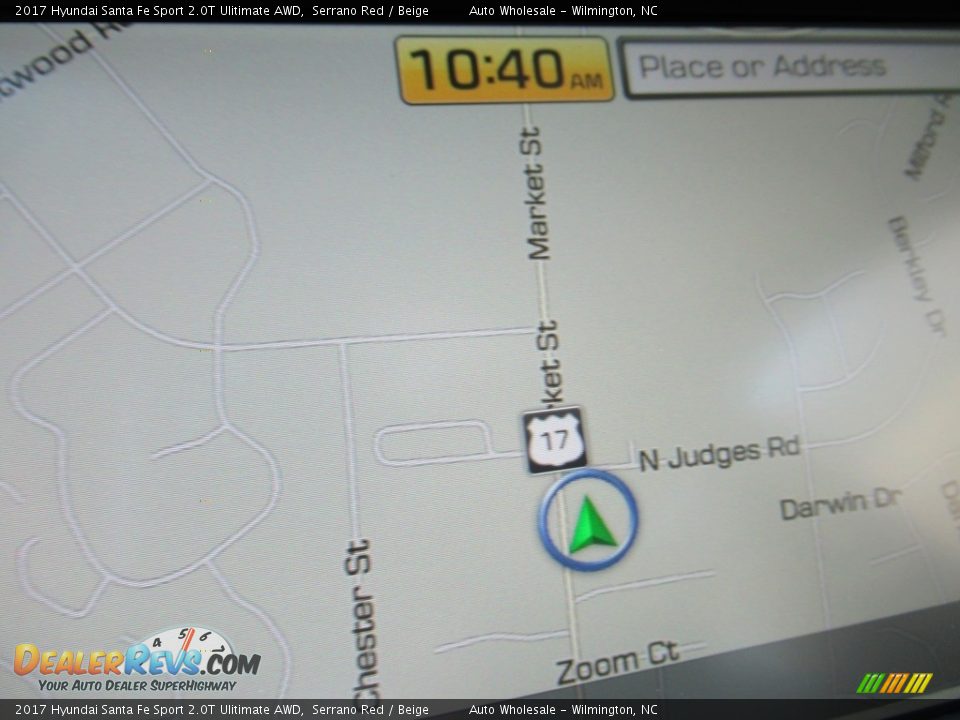 2017 Hyundai Santa Fe Sport 2.0T Ulitimate AWD Serrano Red / Beige Photo #17