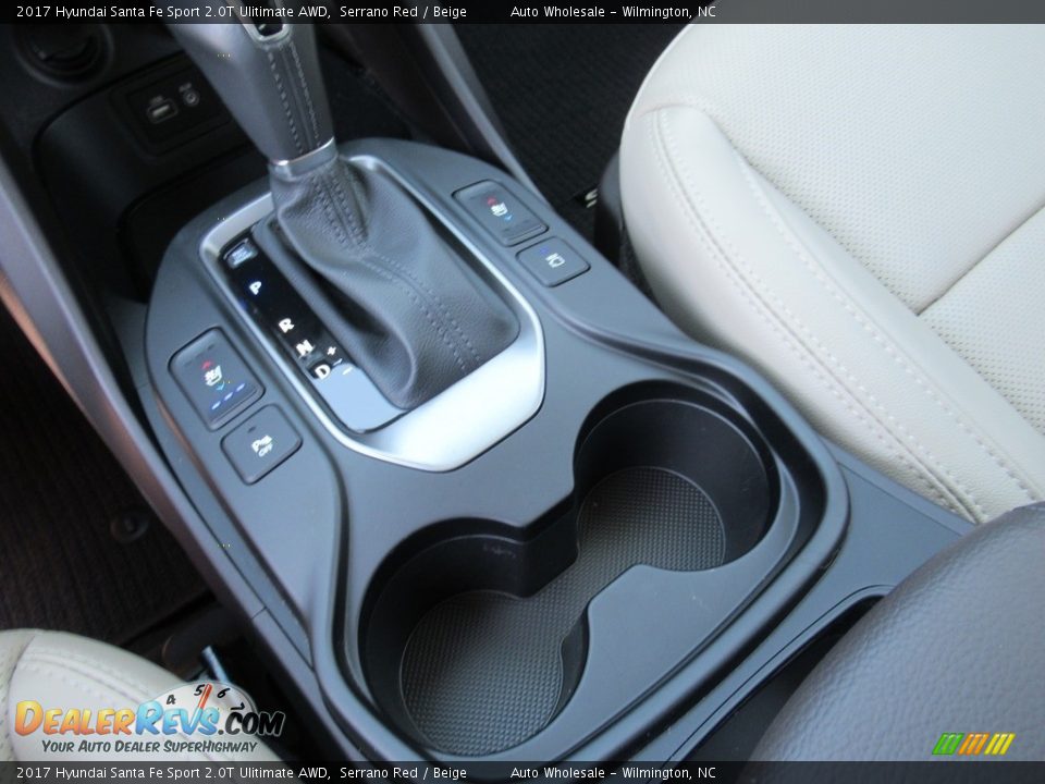 2017 Hyundai Santa Fe Sport 2.0T Ulitimate AWD Serrano Red / Beige Photo #20