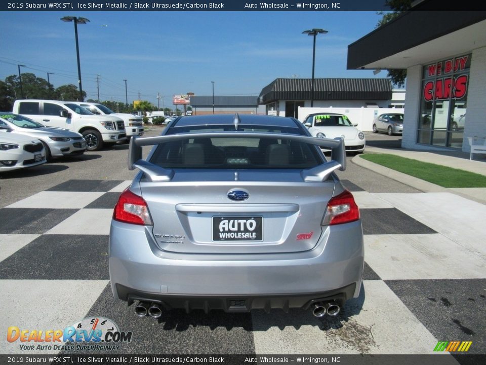 2019 Subaru WRX STI Ice Silver Metallic / Black Ultrasuede/Carbon Black Photo #4