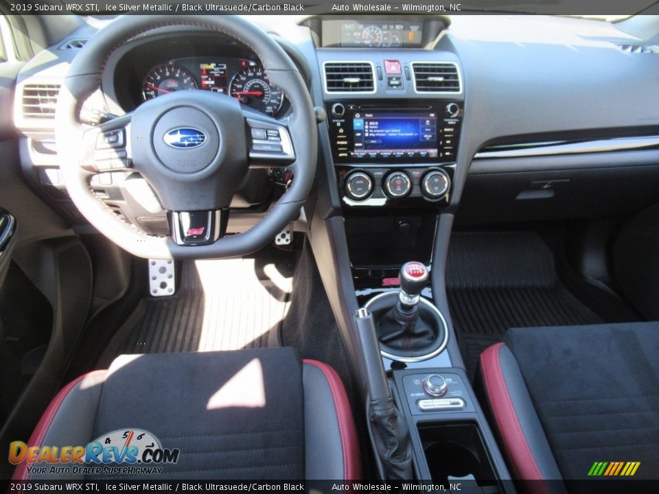 2019 Subaru WRX STI Ice Silver Metallic / Black Ultrasuede/Carbon Black Photo #14