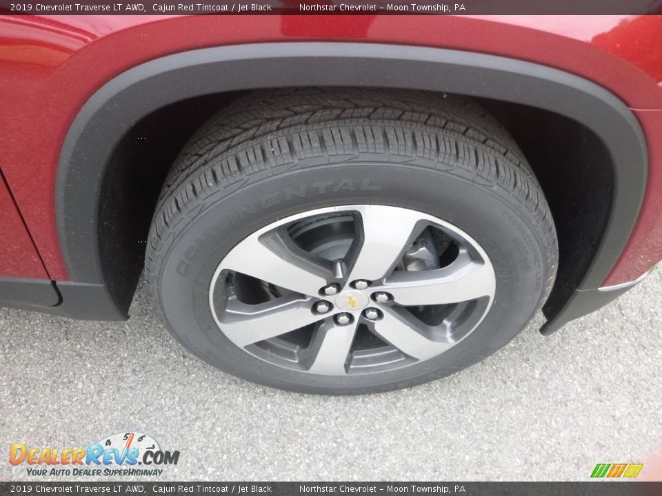 2019 Chevrolet Traverse LT AWD Cajun Red Tintcoat / Jet Black Photo #9