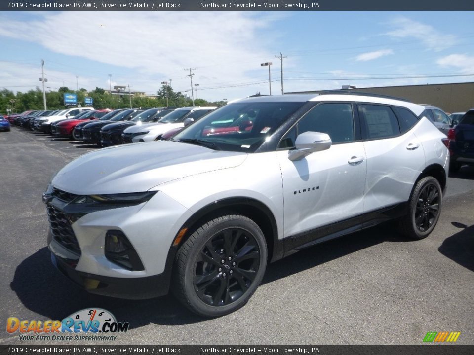 2019 Chevrolet Blazer RS AWD Silver Ice Metallic / Jet Black Photo #1