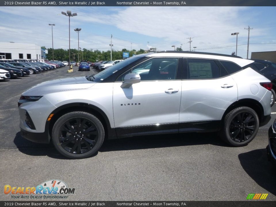 2019 Chevrolet Blazer RS AWD Silver Ice Metallic / Jet Black Photo #2