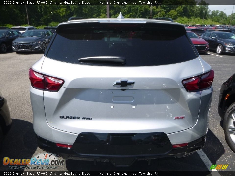 2019 Chevrolet Blazer RS AWD Silver Ice Metallic / Jet Black Photo #4