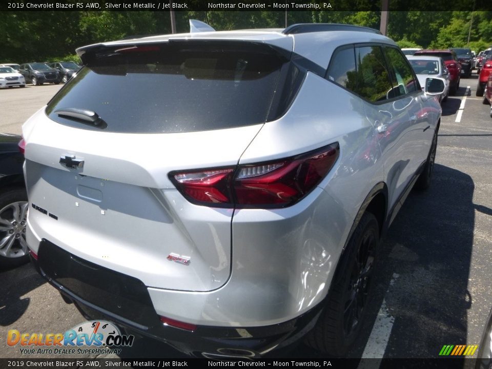 2019 Chevrolet Blazer RS AWD Silver Ice Metallic / Jet Black Photo #5