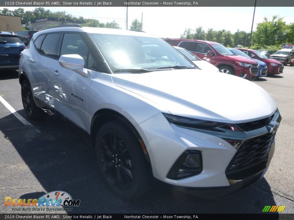 2019 Chevrolet Blazer RS AWD Silver Ice Metallic / Jet Black Photo #6