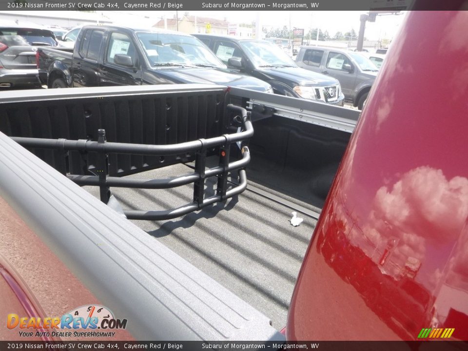 2019 Nissan Frontier SV Crew Cab 4x4 Cayenne Red / Beige Photo #6