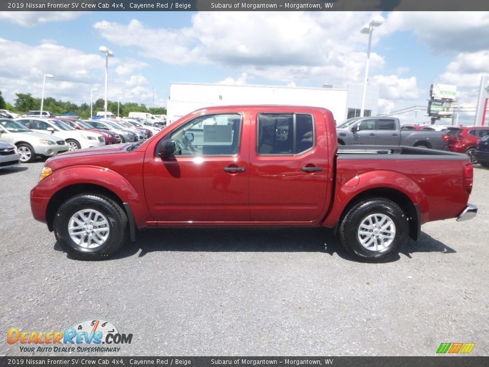 Cayenne Red 2019 Nissan Frontier SV Crew Cab 4x4 Photo #11