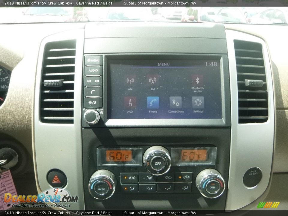 2019 Nissan Frontier SV Crew Cab 4x4 Cayenne Red / Beige Photo #17