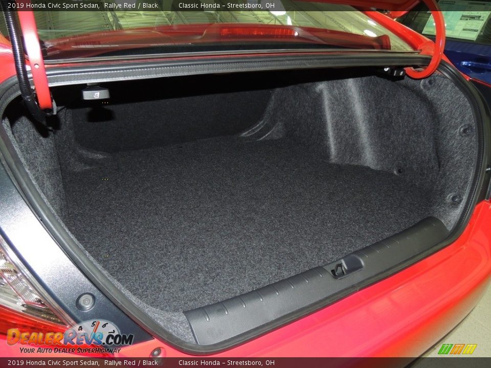 2019 Honda Civic Sport Sedan Rallye Red / Black Photo #17