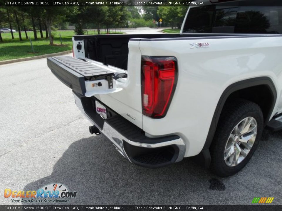 2019 GMC Sierra 1500 SLT Crew Cab 4WD Summit White / Jet Black Photo #9