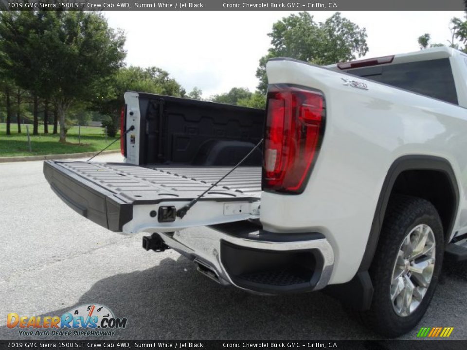 2019 GMC Sierra 1500 SLT Crew Cab 4WD Summit White / Jet Black Photo #10