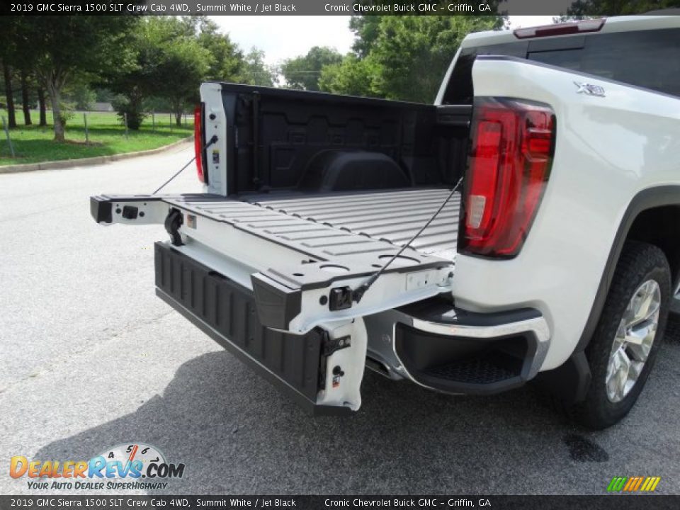 2019 GMC Sierra 1500 SLT Crew Cab 4WD Summit White / Jet Black Photo #11