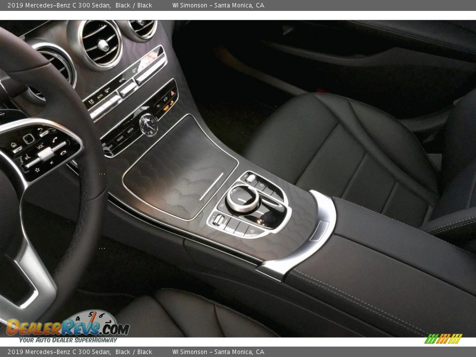 2019 Mercedes-Benz C 300 Sedan Black / Black Photo #7
