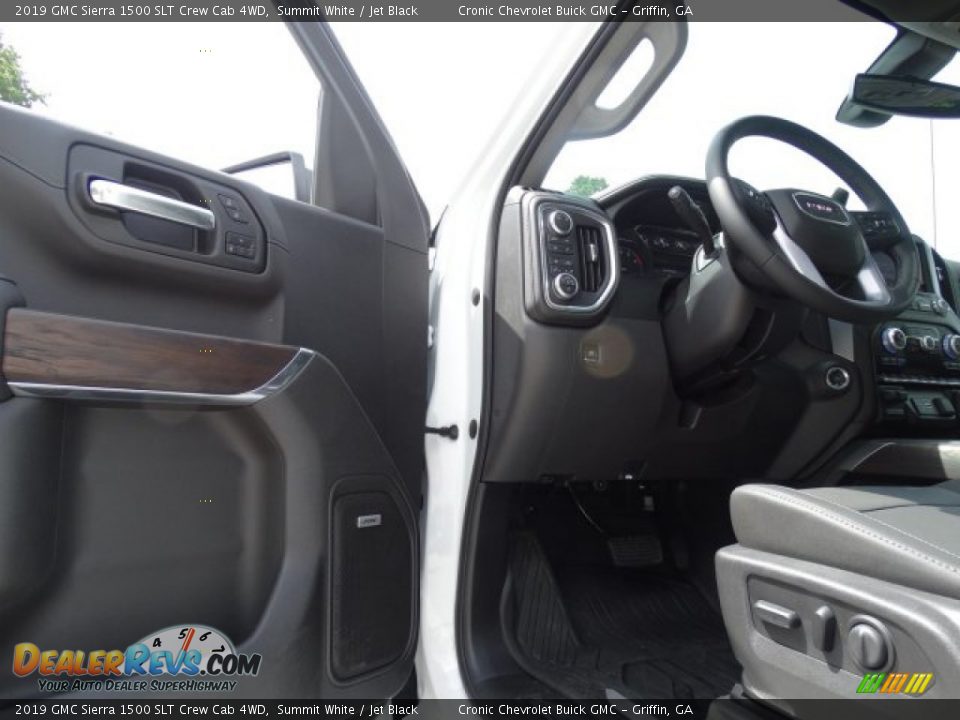 2019 GMC Sierra 1500 SLT Crew Cab 4WD Summit White / Jet Black Photo #21