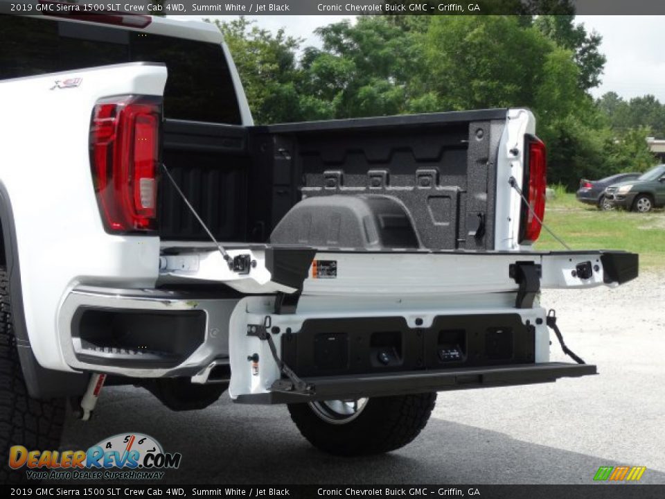 2019 GMC Sierra 1500 SLT Crew Cab 4WD Summit White / Jet Black Photo #10