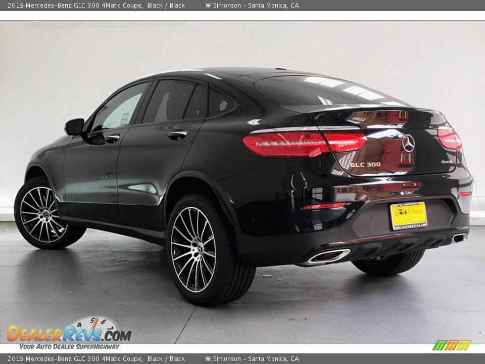 2019 Mercedes-Benz GLC 300 4Matic Coupe Black / Black Photo #2