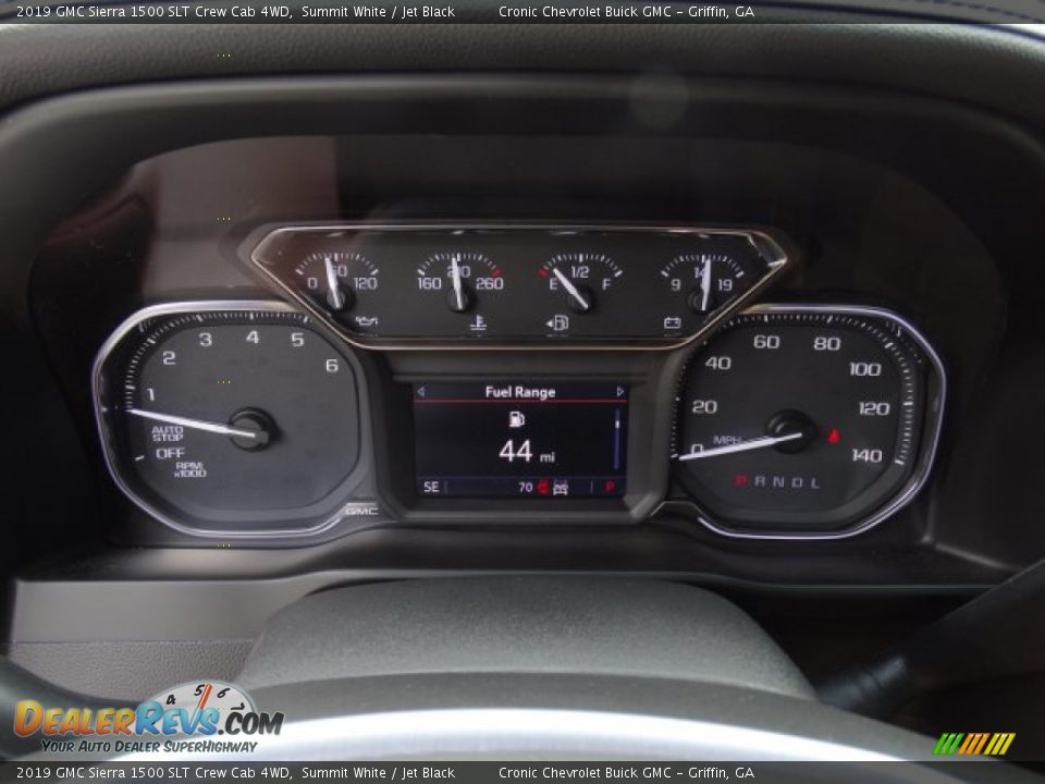 2019 GMC Sierra 1500 SLT Crew Cab 4WD Gauges Photo #27