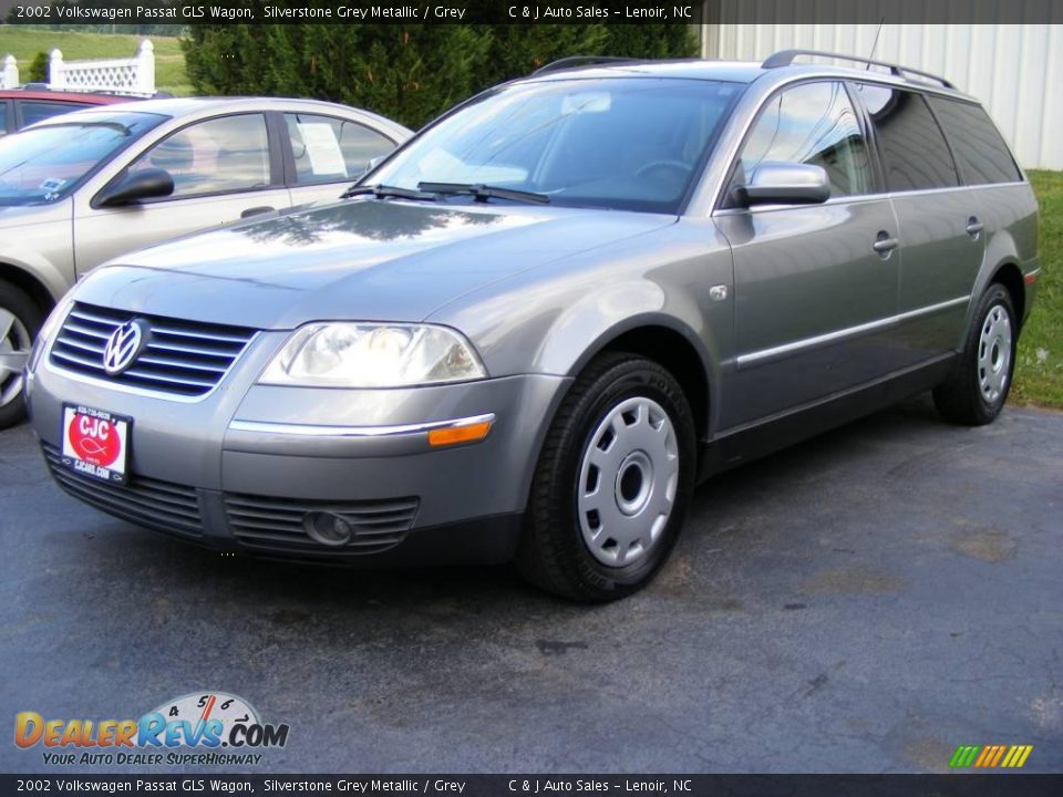 2002 Volkswagen Passat GLS Wagon Silverstone Grey Metallic / Grey Photo #1
