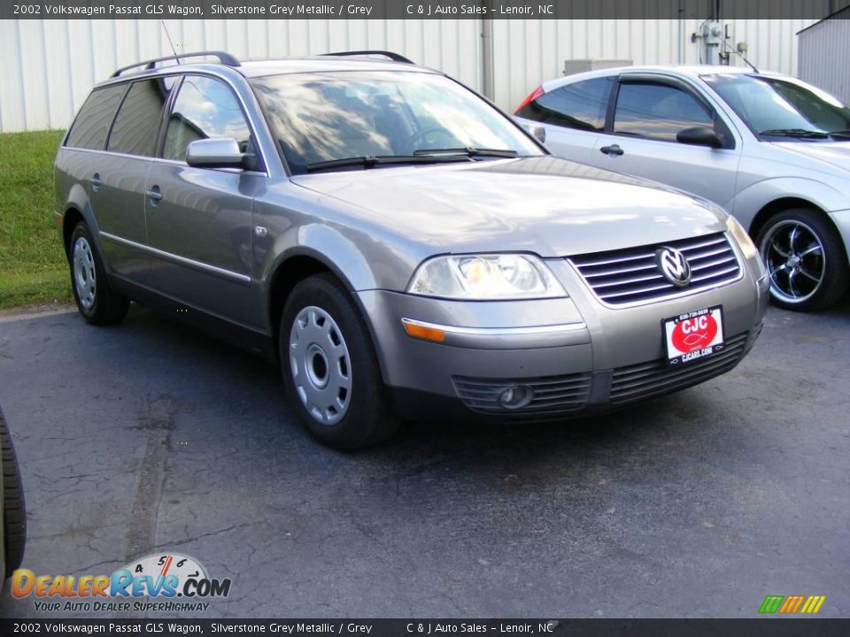 2002 Volkswagen Passat GLS Wagon Silverstone Grey Metallic / Grey Photo #3