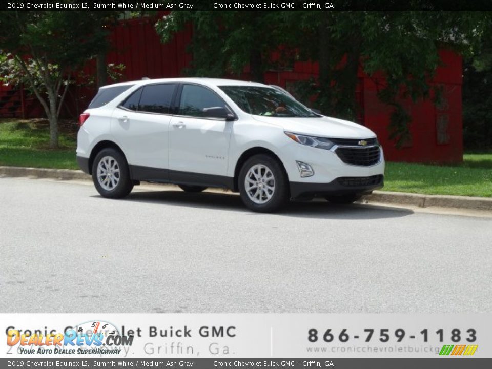 2019 Chevrolet Equinox LS Summit White / Medium Ash Gray Photo #1