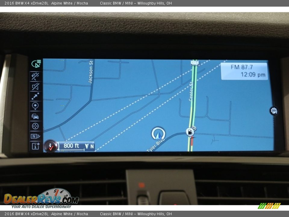 2016 BMW X4 xDrive28i Alpine White / Mocha Photo #10