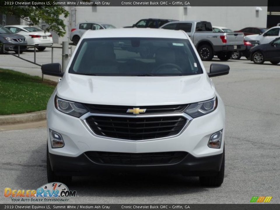 2019 Chevrolet Equinox LS Summit White / Medium Ash Gray Photo #4