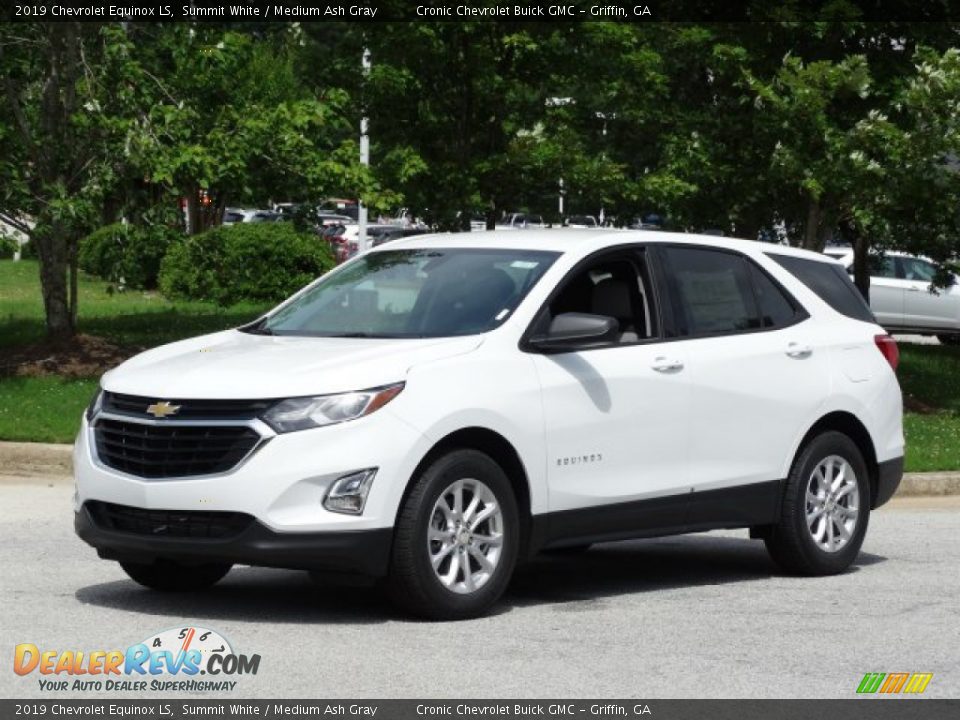 2019 Chevrolet Equinox LS Summit White / Medium Ash Gray Photo #5