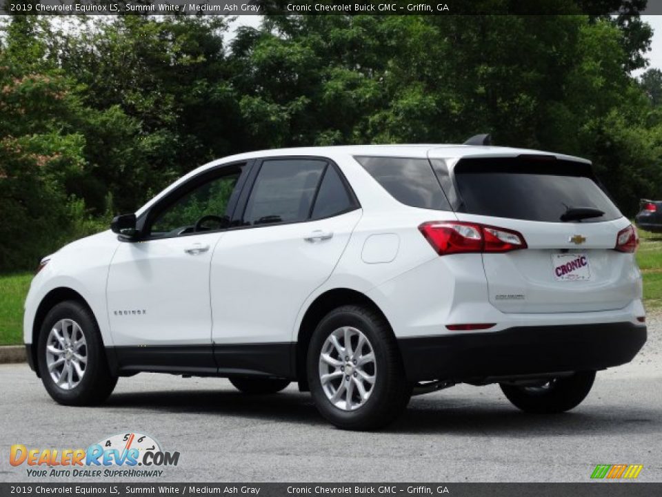 2019 Chevrolet Equinox LS Summit White / Medium Ash Gray Photo #6