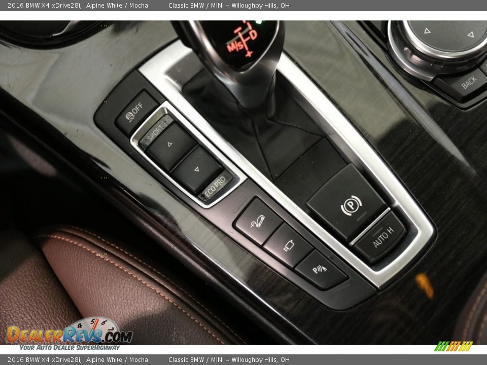 2016 BMW X4 xDrive28i Alpine White / Mocha Photo #14
