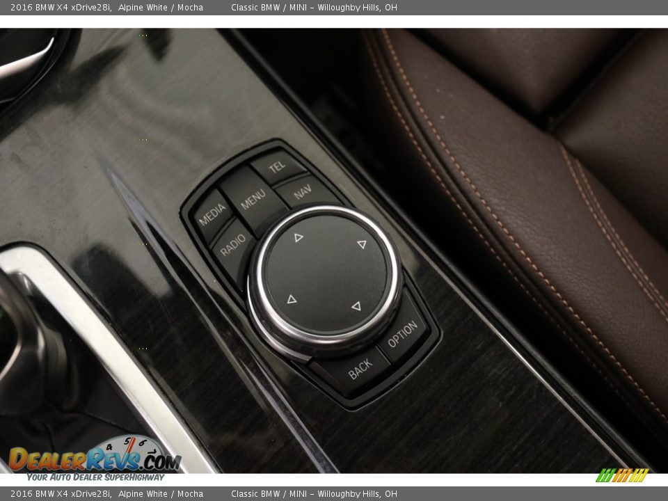 2016 BMW X4 xDrive28i Alpine White / Mocha Photo #15