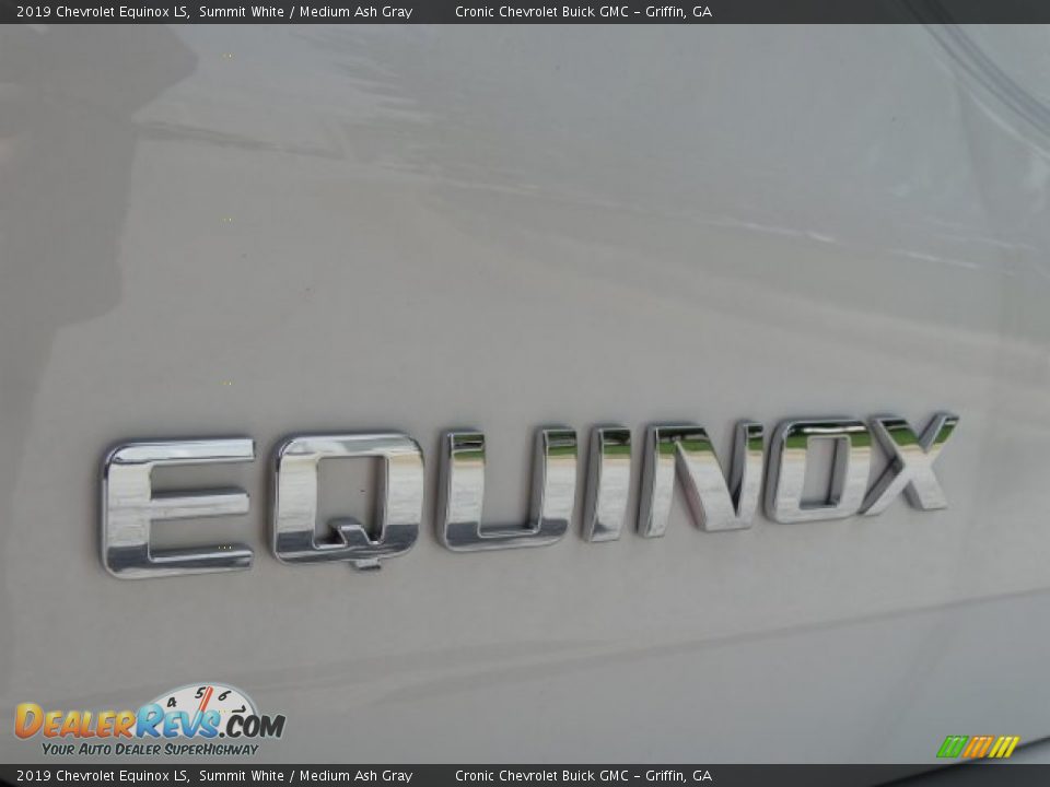 2019 Chevrolet Equinox LS Summit White / Medium Ash Gray Photo #8