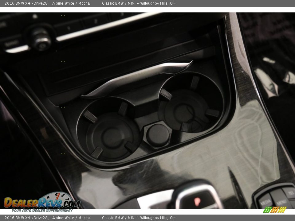 2016 BMW X4 xDrive28i Alpine White / Mocha Photo #16