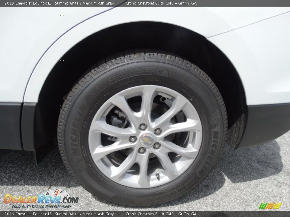 2019 Chevrolet Equinox LS Summit White / Medium Ash Gray Photo #9