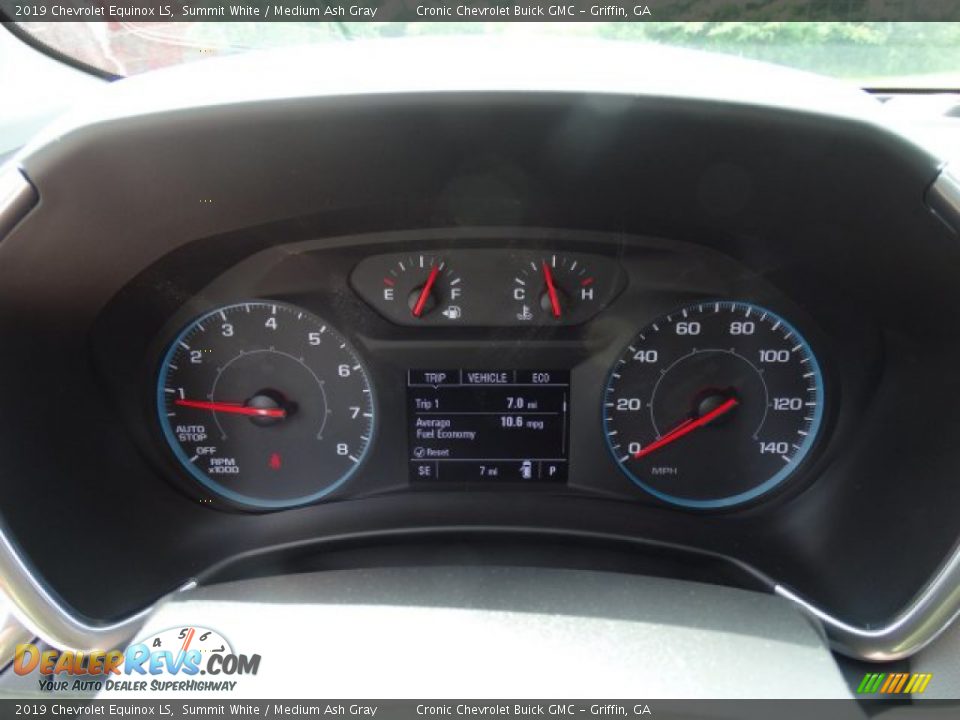 2019 Chevrolet Equinox LS Summit White / Medium Ash Gray Photo #18