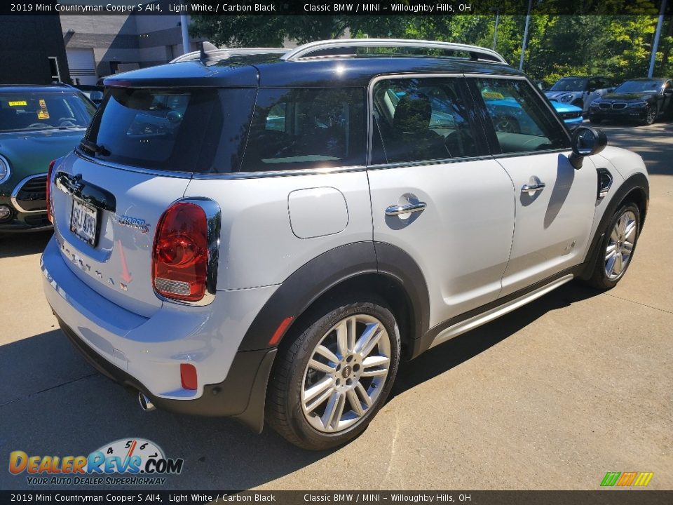 2019 Mini Countryman Cooper S All4 Light White / Carbon Black Photo #3