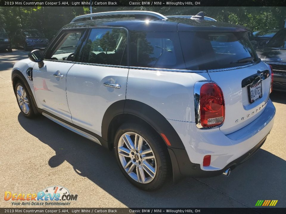 2019 Mini Countryman Cooper S All4 Light White / Carbon Black Photo #4