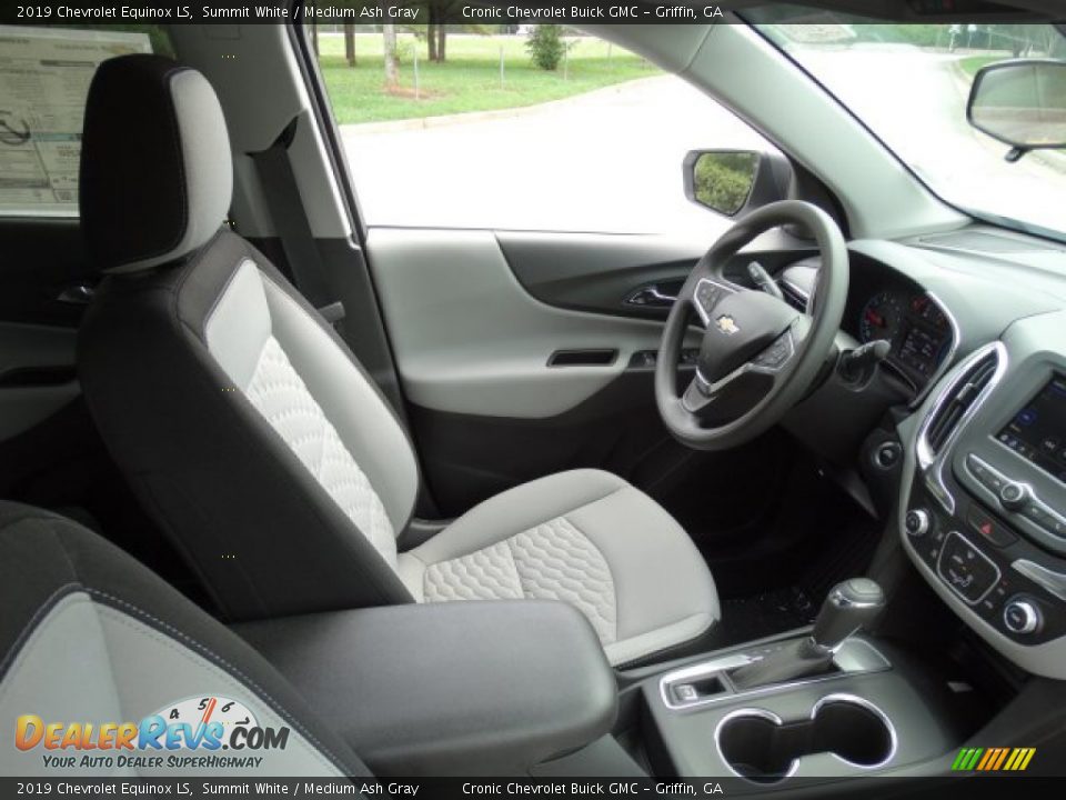 2019 Chevrolet Equinox LS Summit White / Medium Ash Gray Photo #30