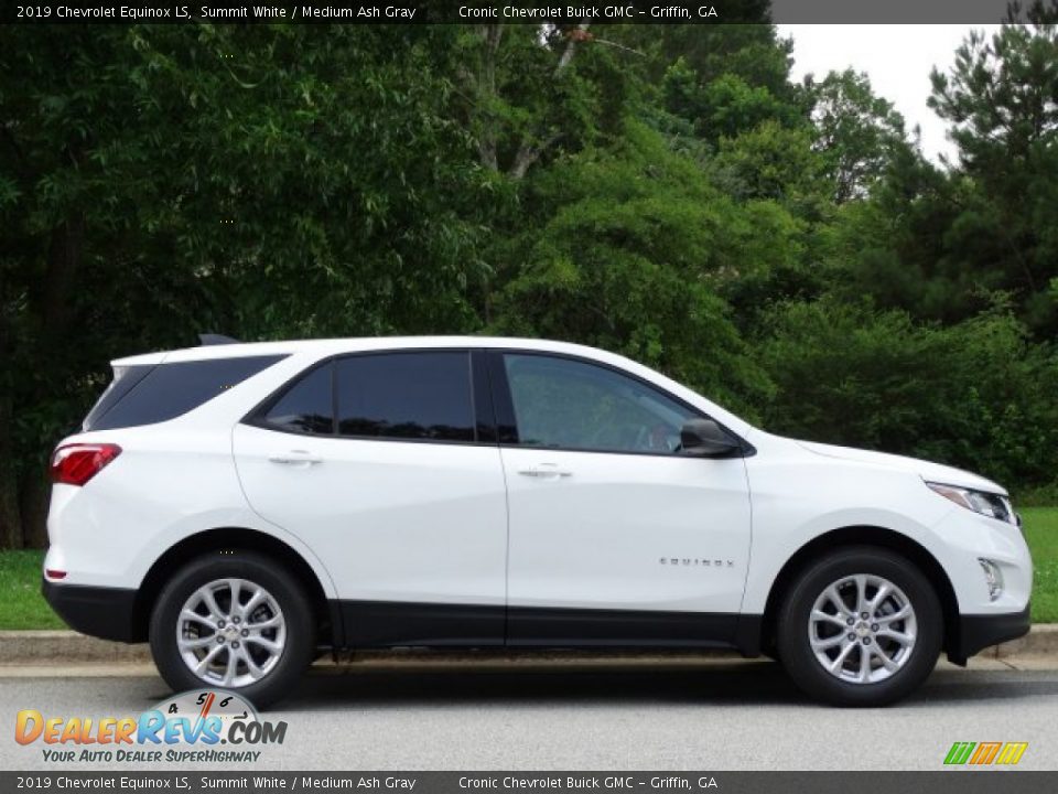 2019 Chevrolet Equinox LS Summit White / Medium Ash Gray Photo #2