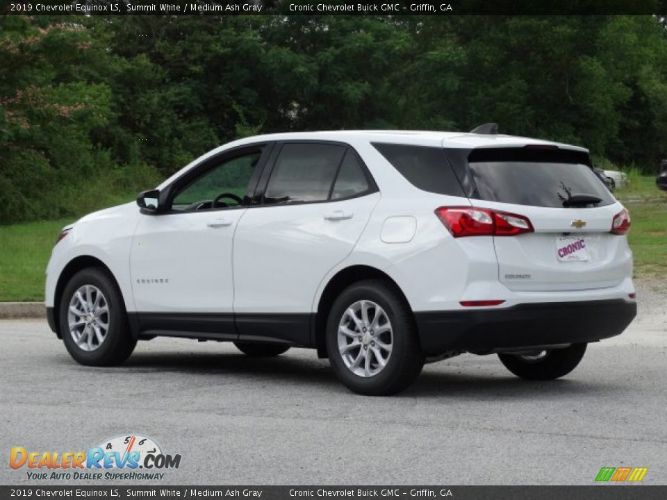 2019 Chevrolet Equinox LS Summit White / Medium Ash Gray Photo #6