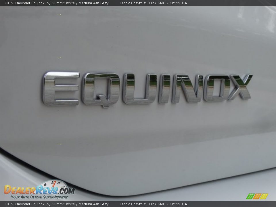 2019 Chevrolet Equinox LS Summit White / Medium Ash Gray Photo #8