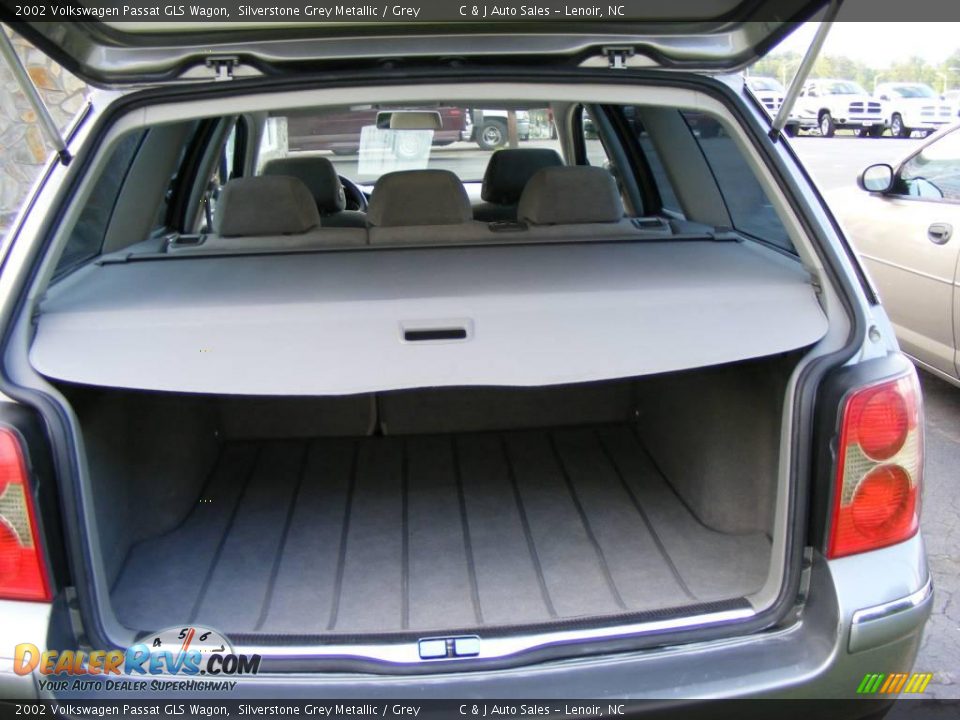 2002 Volkswagen Passat GLS Wagon Silverstone Grey Metallic / Grey Photo #11