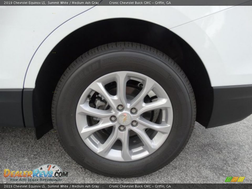 2019 Chevrolet Equinox LS Summit White / Medium Ash Gray Photo #9