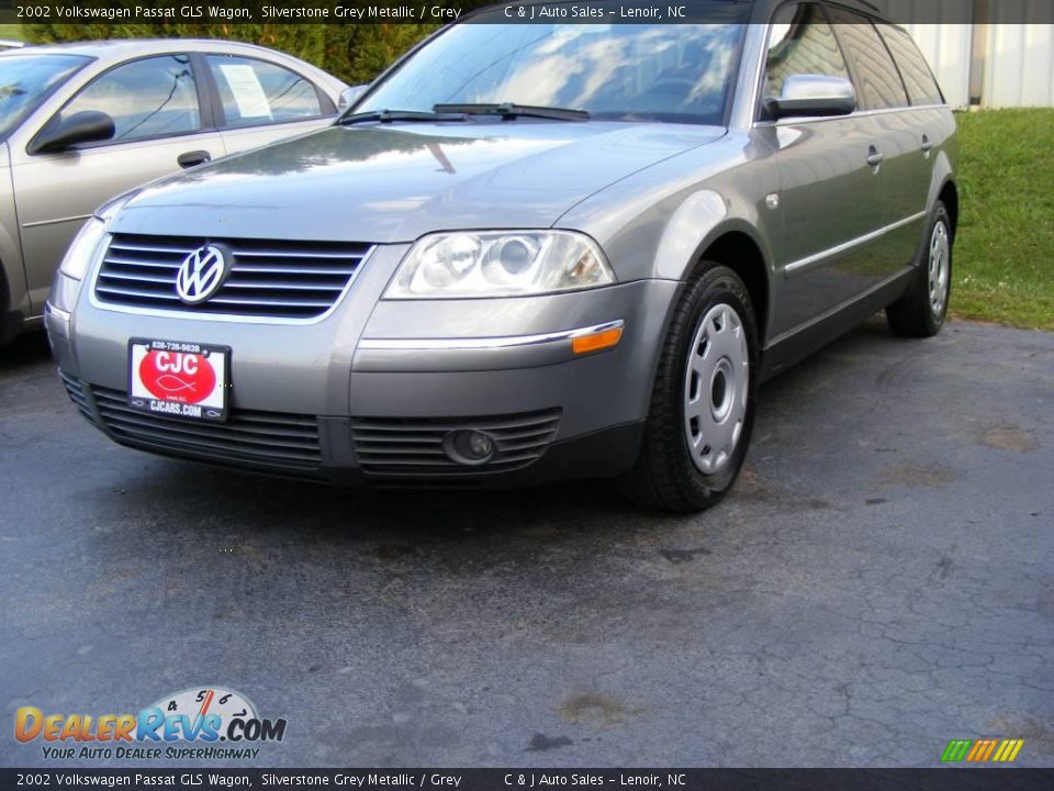 2002 Volkswagen Passat GLS Wagon Silverstone Grey Metallic / Grey Photo #12
