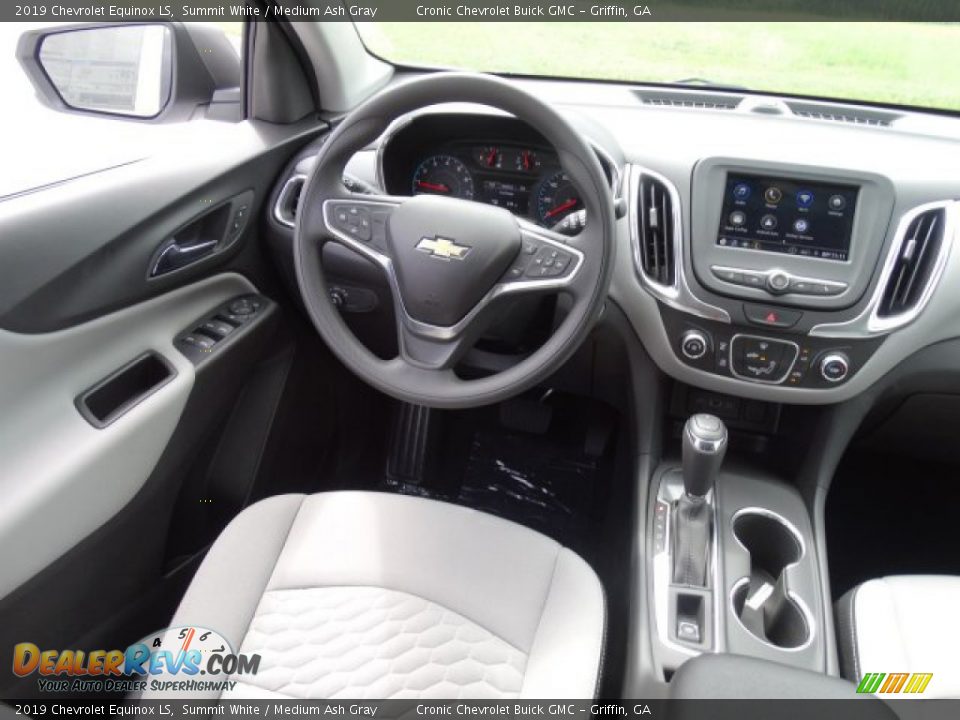 2019 Chevrolet Equinox LS Summit White / Medium Ash Gray Photo #24