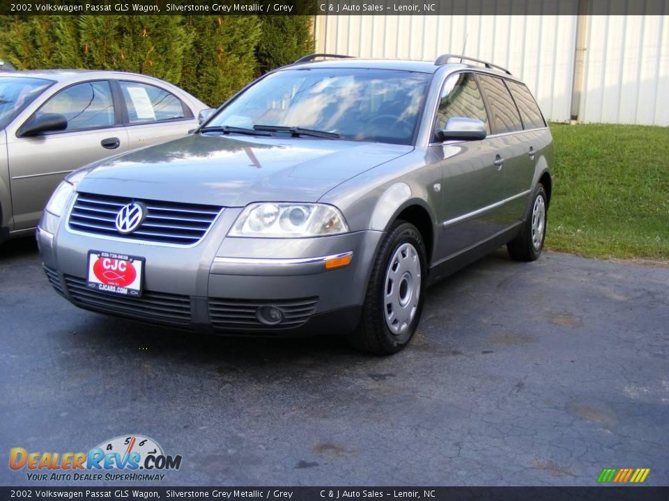 2002 Volkswagen Passat GLS Wagon Silverstone Grey Metallic / Grey Photo #13